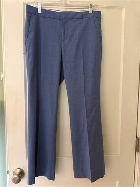 Banana Republic Women's Light Blue Tailored Dress Trousers 10S